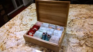 Tea Box (Open, with tea)